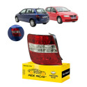 Lanterna Traseira Fiat Stilo 2002 03 04 05 06 2007 Le Esquerdo/motorista Vermelho Cristal