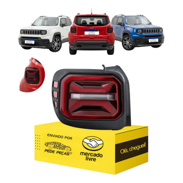 Lanterna Sinaleira Jeep Renegade 2022 23 24 25 2026 Led Le Esquerdo/motorista