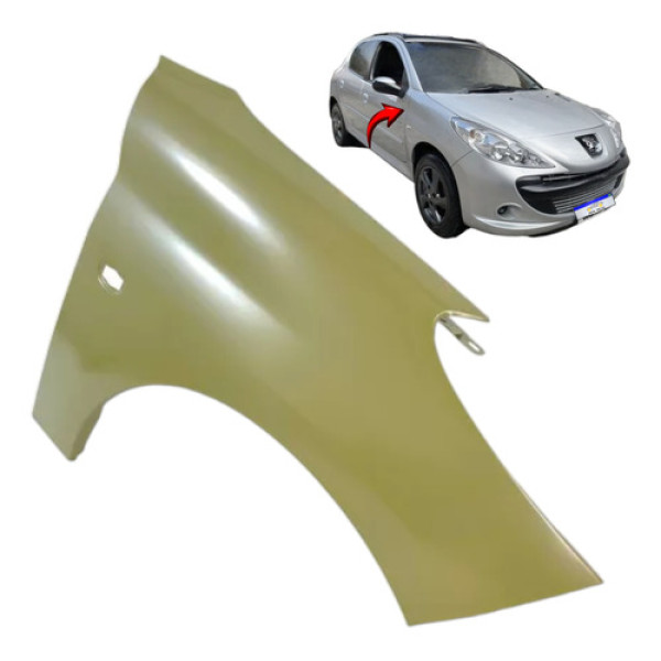 Paralama Peugeot 207 2008 2009 2010 2011 2012