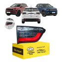 Lanterna Jeep Compass 2017 2018 2019 2020 2021 C/led Novo Le Esquerdo/motorista Vermelho