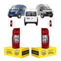 Par Lanterna Sinaleira Ford Transit 2008 2009 10 11 12 13 14 Ambos Lados Vermelho