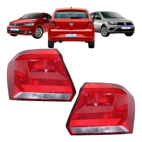 Lanterna Vw Gol G7 G8 2017 2018 2019 2020 2021 2022 23 Fume