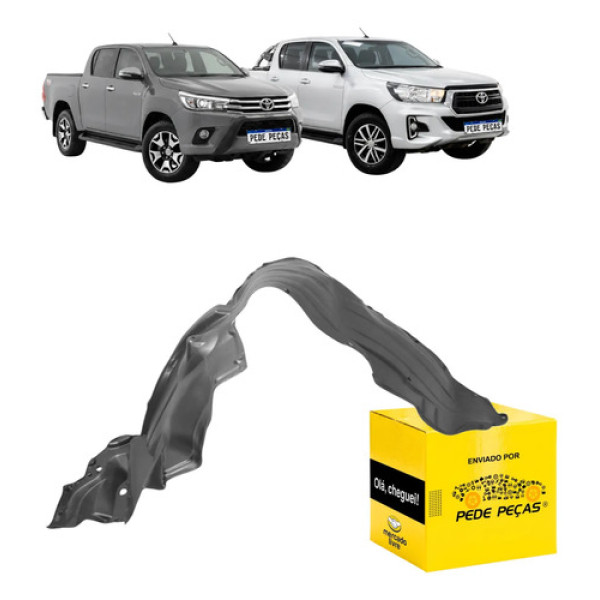 Parabarro Dianteiro Direito Hilux 2016 2017 2018 2019 2020