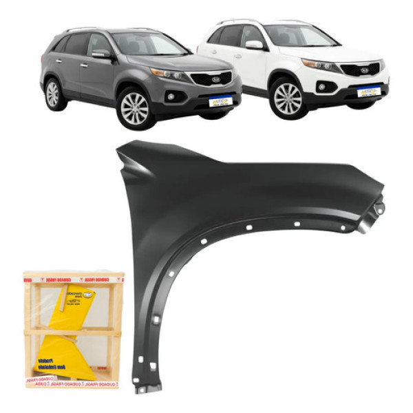 Paralama Direito Kia Sorento 2010 2011 2012 2013 2014 2015