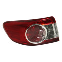 Lanterna Traseira Canto Toyota Corolla 2012 13 2014 S/led Le Esquerdo/motorista Vermelho Cristal