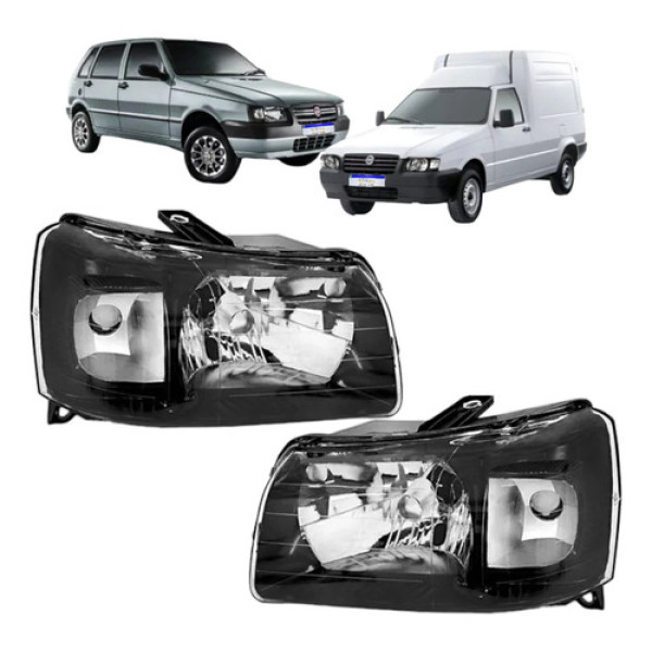 Farol Uno Fiorino 2004 2005 2006 2007 2008 2009 A 2013 Par Direito