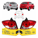 Par Lanterna Cruze 2011 2012 2013 2014 2015 2016 Hatch Novo Ambos Lados Vermelho