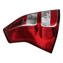 Lanterna Renault Sandero 2012 2013 2014 Com Borda Vermelha Esquerdo/motorista Vermelho