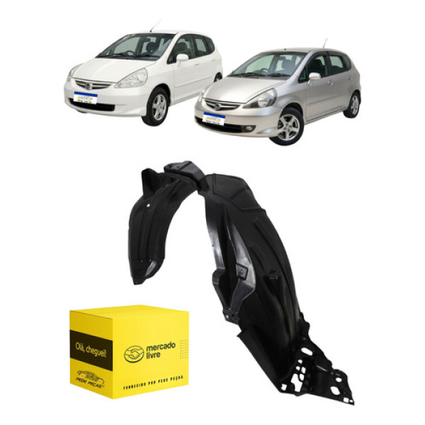 Parabarro Lameiro Dianteiro Fit 2003 04 05 06 07 2008 L.e