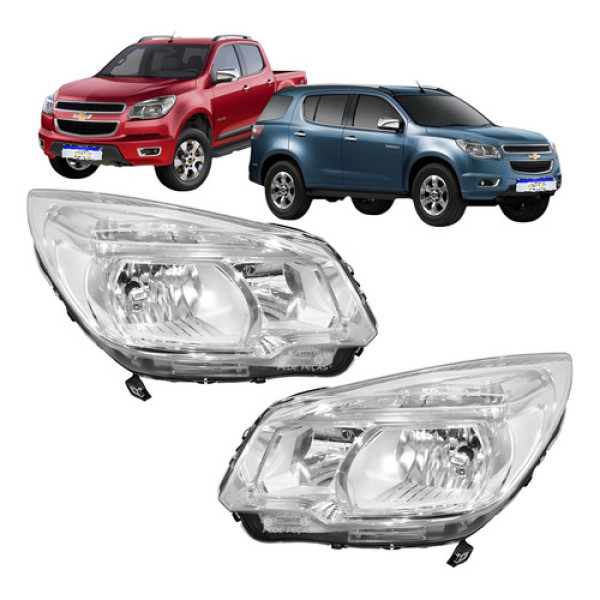 Farol Chevrolet S10 Trailblazer 2012 2013 2014 2015 16 Novo