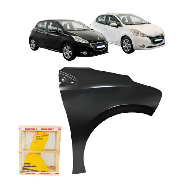 Paralama Peugeot 208 2013 2014 2015 2016 A 2020 Novo Ld