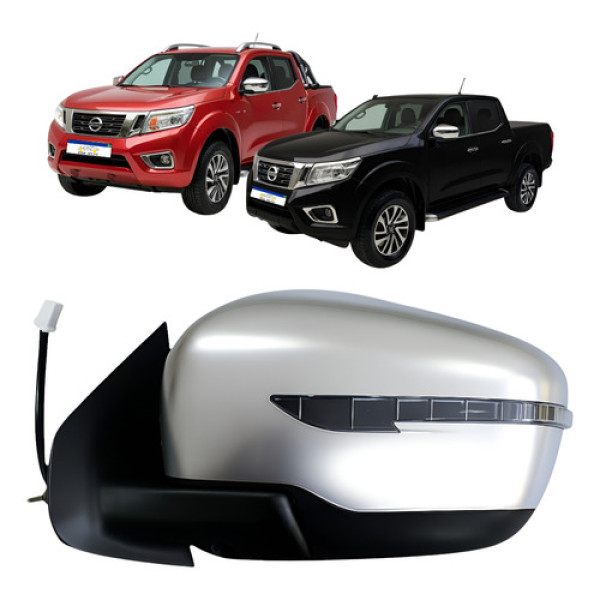 Retrovisor Le Nissan Frontier 2017 A 2025 Elétrico C/pisca Esquerdo