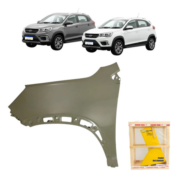 Paralama Chery Tiggo 2 2018 2019 2020 2021 2022 Novo L.e