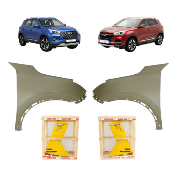 Paralama Chery Tiggo 5x Pro 2019 20 21 22 23 A 2026 Novo Par