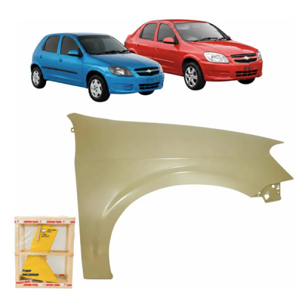 Paralama Chevrolet Celta 2007 A 2016 Prisma 06 A 12 Ld