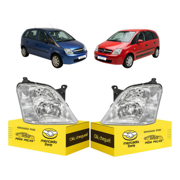 Par Farol Meriva 2003 2004 2005 2006 2007 2008 2009 10 11 12 Direito