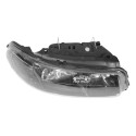 Par Farol Vw Gol Saveiro Parati 2000 A 2005 Máscara Negra Direito