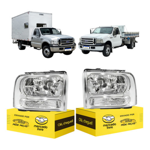 Par Farol F4000 F350 2011 2012 13 14 15 2016 2017 2018 2019 Ambos Lados