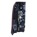 Par Lanterna Sinaleira Mitsubishi Triton 2026 2027 C/led Ambos Lados Vermelho