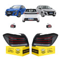 Par Lanterna Sinaleira Peugeot 208 2025 2026 2027 C/led Ambos Lados