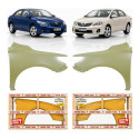 Par Paralama Toyota Corolla 2009 2010 2011 2012 2013 2014
