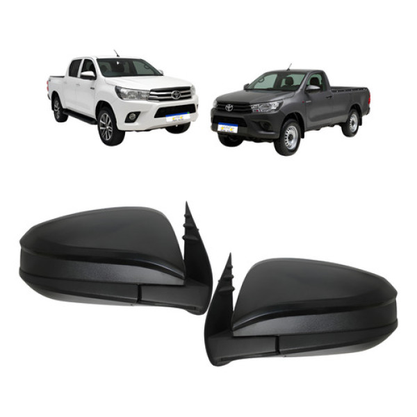 Par Retrovisor Manual Toyota Hilux Sw4 2016 A 2025 S/pisca