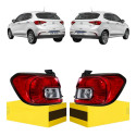 Par Lanterna Traseira Canto Fiat Argo 2018 2019 2020 A 2026 Ambos Lados Cristal