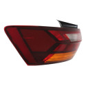 Lanterna Sinaleira Canto Jetta 2018 19 A 2024 Full Led Le Esquerdo/motorista Vermelho