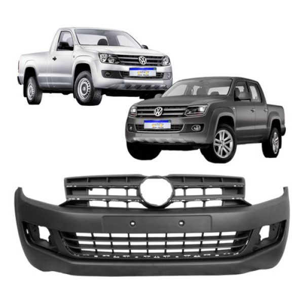 Parachoque Dianteiro Amarok 2011 2012 2013 2014 2015 2016  Preto