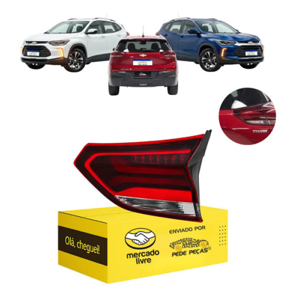 Lanterna Mala Tracker Premier Rs 2020 21 22 A 2025 C/led L.d Direito/passageiro Fumê