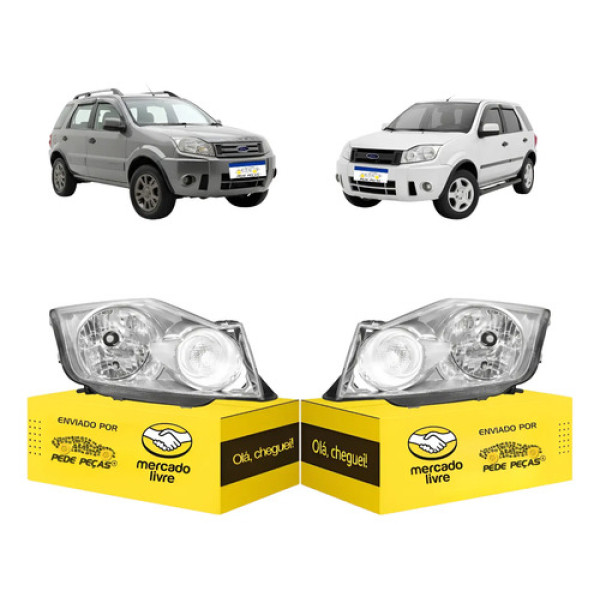 Par Sinaleira Farol Ford Ecosport 2008 2009 2010 2011 2012 Ambos Lados