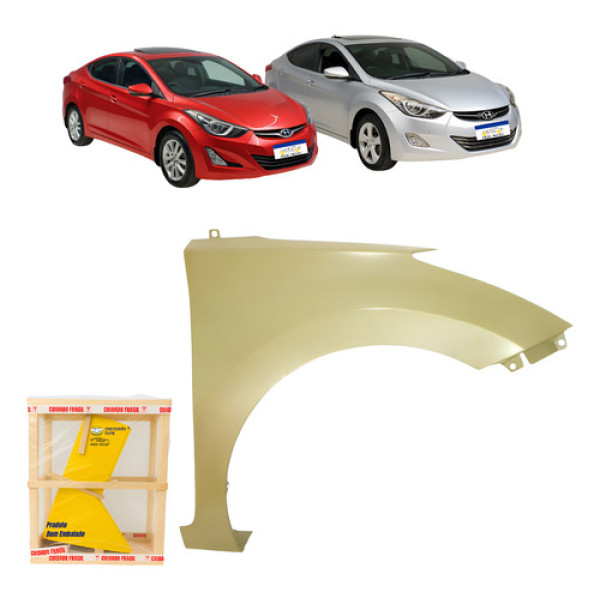 Paralama Direito Elantra 2012 2013 2014 2015 2016