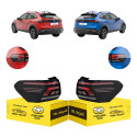 Par Lanterna Vw Nivus 2020 2021 2022 23 A 2026 C/led Novas Ambos Lados Fumê