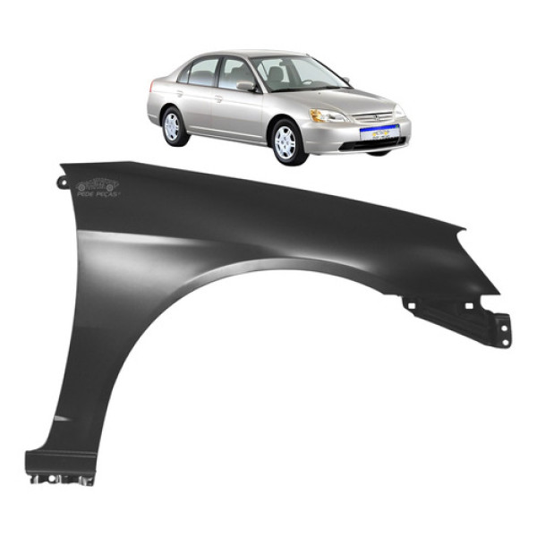 Paralama Honda Civic 2001 2002 2003 Lado Direito