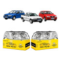 Par Sinaleira Vw Gol Saveiro Parati 2000 A 2005 Foco Duplo Ambos Lados