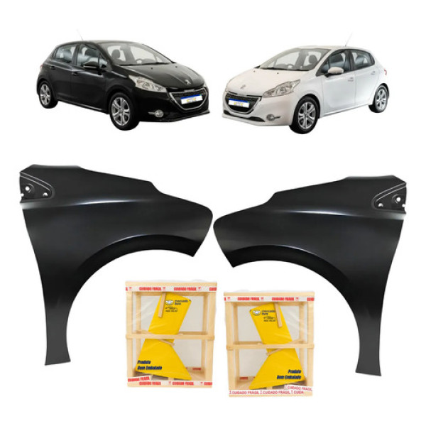 Par Paralama Peugeot 208 2013 2015 2017 2019 A 2020 Active