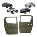 Par Porta Traseira Hilux 2016 A 2021 2022 2023 2024 2025 Traseira Ambos Os Lados Cinza