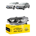 Sinaleira Volkswagen Polo Full Led 2023 A 2026 C/avaria Le Esquerdo/motorista