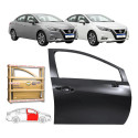 Porta Dianteira Nissan Versa 2021 2022 2023 A 2026 Ld Dianteira Direito Preto