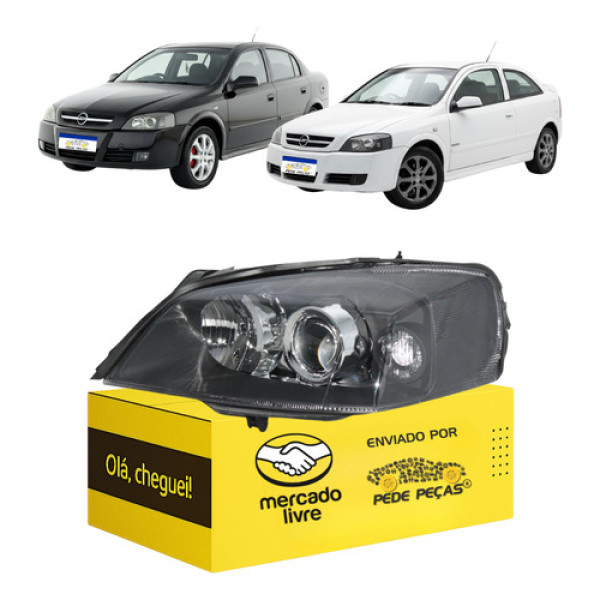 Farol Astra Mascara Negra 2004 2005 2006 2007 2008 A 2011 Le Esquerdo