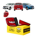 Kit Lanternas Tampa Canto Sandero 2020 2021 2022 C/led L.e Esquerdo/motorista Cristal