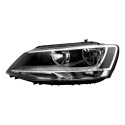 Par Farol Vw Jetta 2011 A 2016 Mascara Negra Foco Duplo Novo Ambos Lados