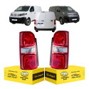 Par Lanterna Expert Jumpy Scudo 2017 2018 2019 2020 A 2025 Ambos Lados Vermelho