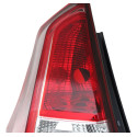Lanterna Com Borda Vermelha Sandero 2012 2013 2014 Novo Esquerdo/motorista Vermelho