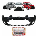 Parachoque Dianteiro Kia Soul 2013 2014 Preto Liso Para Pintura