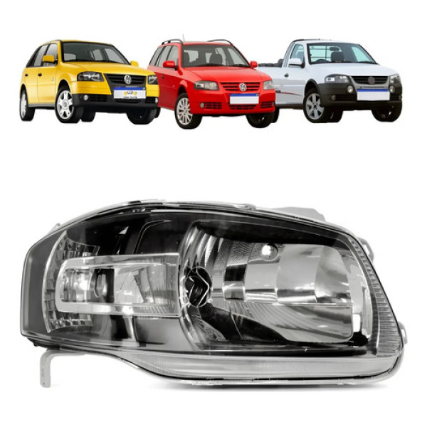 Farol Vw Gol Saveiro Parati G4 2006 2007 A 2013 Direito Direito