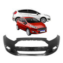 Parachoque Dianteiro Ford New Fiesta Hatch 2014 2015 2016 17 Preto