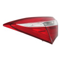 Kit Lanternas Canto Tampa Corolla Xei 2015 16 2017 C/led Le Esquerdo/motorista Cristal