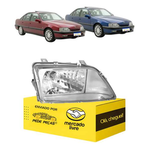 Farol Suprema Omega 1992 93 94 95 96 97 1998 S/auxiliar L.d Direito/passageiro