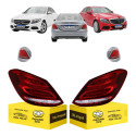 Par Lanterna C180 C200 C250 C300 C43 C63 Amg 2015 A 18 W205 Ambos Lados Vermelho